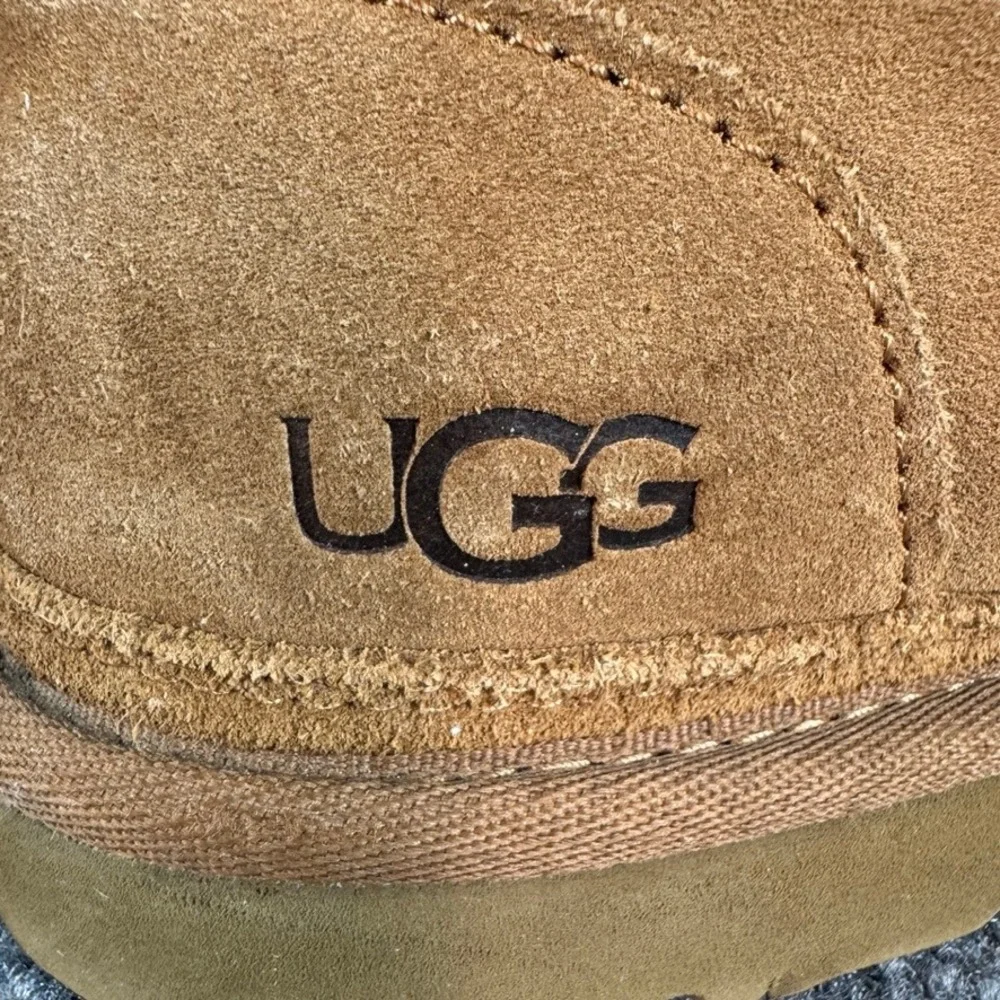 UGG embossed denim lace